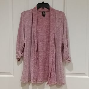Bobeau open cardigan